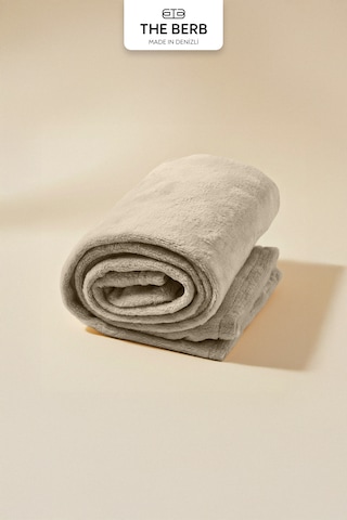 Çift Kişilik Welsoft Battaniye 200x220 Cm Ultra Yumuşak 6 Farklı Renk Seçeneği Vizon