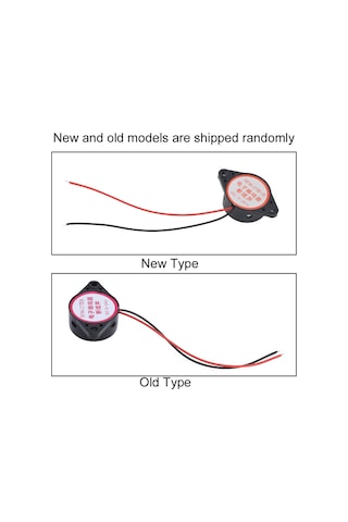 Yifomall Yüksek Hassasiyetli 5'li Piezo Bip Alarm Seti - 80db Ses, Abs Malzeme, Sfm-27ıı Model