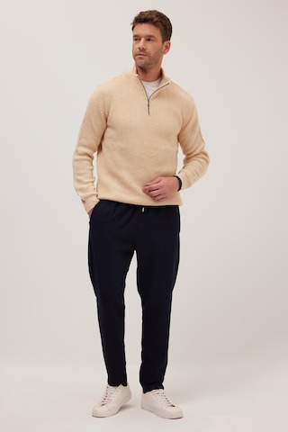 Tudors Erkek Regular Fit Beli Lastikli Bağcıklı Jogger Lacivert Pantolon Rahat Kesim Yan Cepli-36902 Lacivert