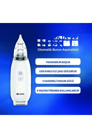 Elektrikli Burun Aspiratörü Renkli