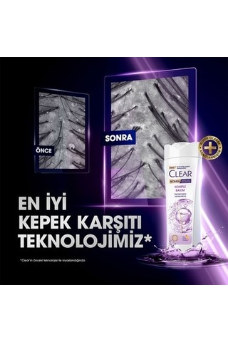 Kepeğe Karşı Etkili Komple Bakım Şampuanı 350 Ml