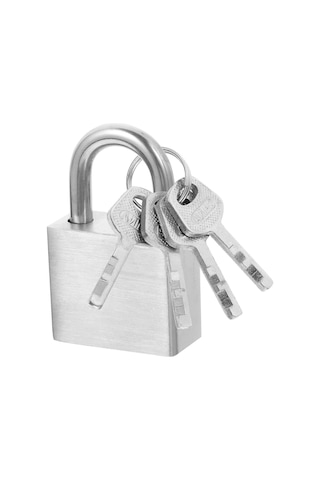 Bagaj Kilidi 30mm Paslanmaz Çelik Günlük Kilidi Paslanmaya Karşı Dayanıklı Küçük Kilit Anahtarlı