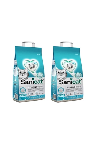 Sanicat Active Marsilya Sabun Kokulu İnce Taneli Kedi Kumu 10 Lt * 2 Adet Sanicat Active Marsilya Sabun Kokulu İnce Taneli Kedi Kumu 10 Lt * 2 Adet
