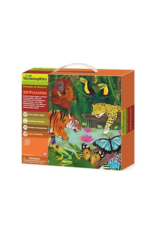 4M 3D Puzzle Yağmur Ormanı 4678