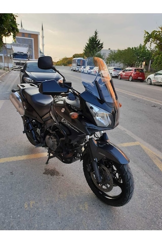 Motocam Suzuki V-strom Dl 1000 Ön Cam 2004-2010 Model 45cm Şeffaf Renkli 4mm