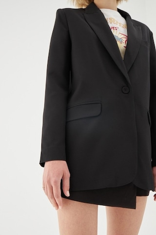 Quzu Blazer Ceket Siyah (498498958)