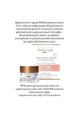 Byphasse  Pro50 Sıkılaştırıcı ve Krem 50 ML