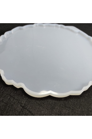 Reçine Epoksi Yuvarlak Tepsi Kalıp - 206