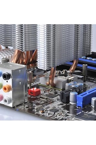 Didadodo Pccooler Hb-802 2 Bakır Borulu Alüminyum Soğutucu - Anakart/northbridge/southbridge Soğutma İçin 80mm Fan Desteği, Anakart Soğutucu