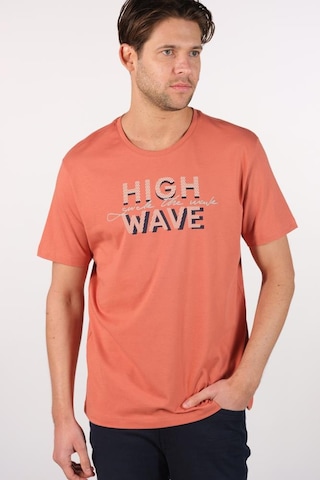 Arma Erkek Büyük Beden Bisiklet Yaka Tişört Y22374868301 Pembe