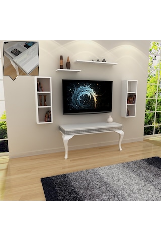 Decorotti - Lucca A3-4 Gizli Bölmeli Tv Ünitesi