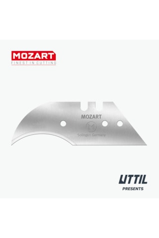 Mozart Blades 160.065 Yarım Ay Konkav Bıçak 10'lu Yedek