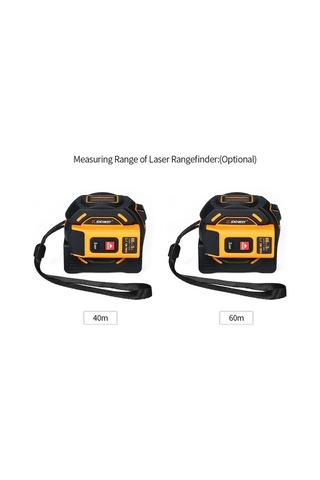 Dancemonkey Sndway Lazer Mesafe Ölçer, 5m-60m Aralık, Lcd Ekranlı, Taşınabilir