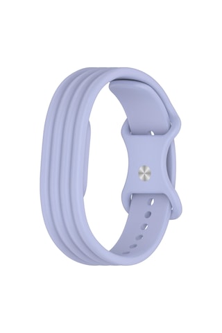 Caseonn Google Fitbit Air Kordon Premium Silikon Spor Kayış Lila