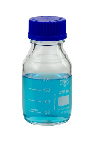 Simax Cam Otoklav Şişe 250 Ml - Vida Kapaklı Boş Şişe