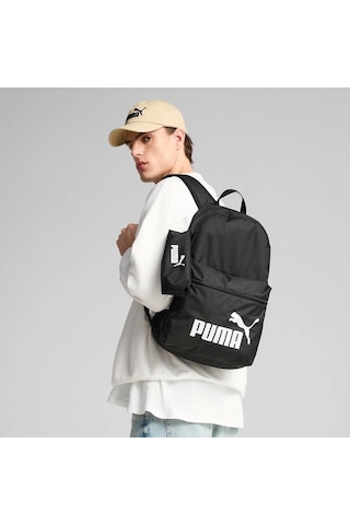 Puma Phase Kalem Kutulu Unisex Sırt Çantası 09119101 Siyah