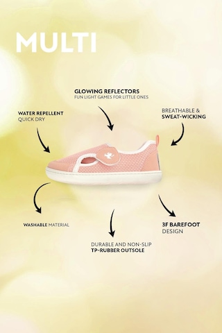 Multi Pembe Mix Barefoot Çocuk Ayakkabı Pembe Mix