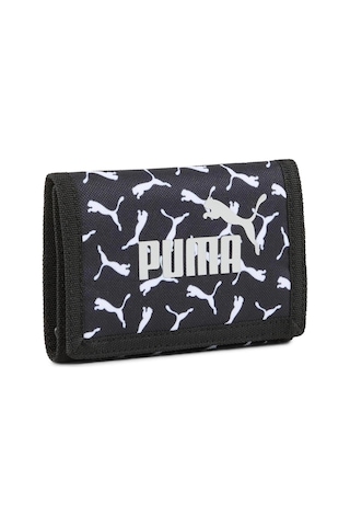 Puma Phase Aop Cüzdan - 054758-9526 Siyah - Gri