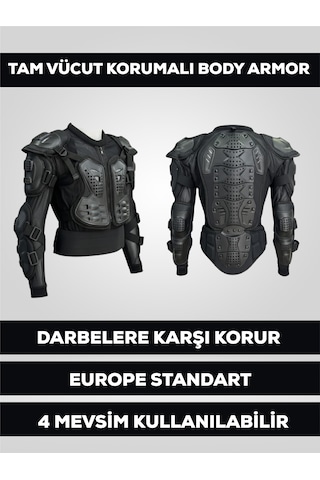 Turtle Body Armor Tam Vücut Korumalı Motosiklet Body Armour