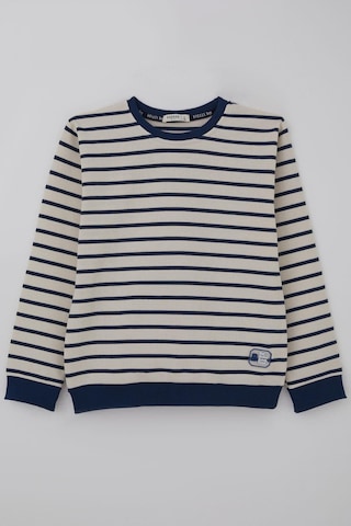 Breeze Erkek Çocuk Sweatshirt Arma Detaylı 4-10 Yaş, Ekru