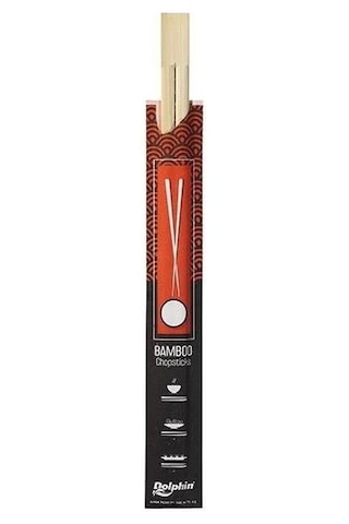 Yıkanabilir Bambu Kore Japon Çin Yemek Çubuğu Chopsticks - 23 Cm. - 10 Çiftlik 1 Paket