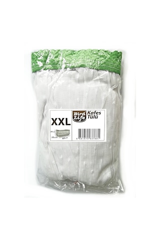 Büyük Boy Xxl Kuş Kafes Tülü 60 X 35 X 30 Cm - Renk Yeşil