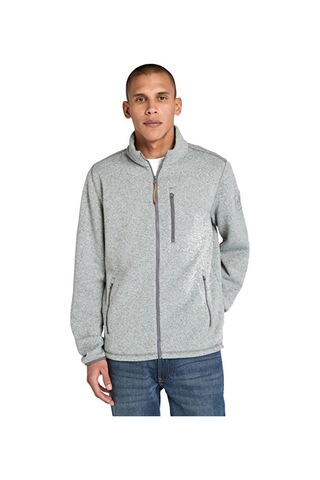Timberland Melange Fleece Erkek Polar Gri