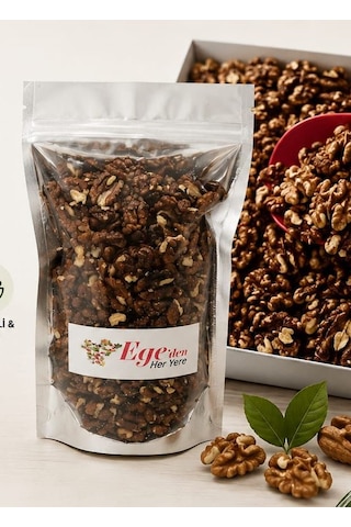 Yerli Ata Tohumu Topak Cinsi Yağlı İç Ceviz 500 Gr 500 G