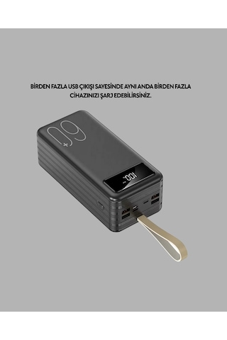 Seyahat Ve Kamp İçin Portatif Güç Kaynağı Powerbank Yeni Nesil
