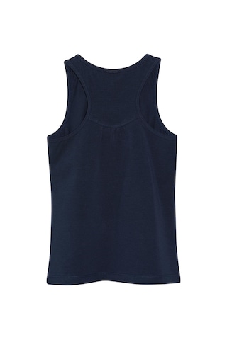 Lovetti Koyu Lacivert Kız Çocuk Arka Büzgülü Yüzücü Atlet Koyu Lacivert