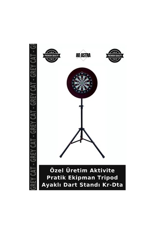 Özel Üretim Aktivite Pratik Ekipman Tripod Ayaklı Dart Standı Kr-dta