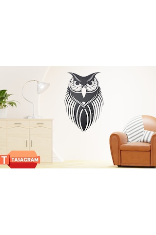 Owl Lazer Kesim Metal Tablo