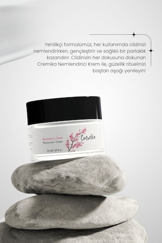 Cremika Lazer Epilasyon ve Ağda Sonrası Nemlendirici Bakım Kremi 50 ML