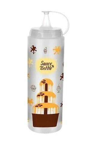 Çikolata Sos Şişesi - Şeffaf - 700 Ml