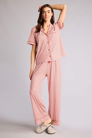 Defacto Desenli Softshell Pijama Takımı G7588AX26SP