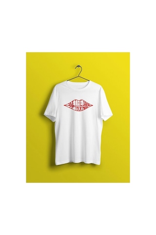 Tarzsokak Unisex Beyaz Save The Drama For Your Mama Baskılı T-shirt