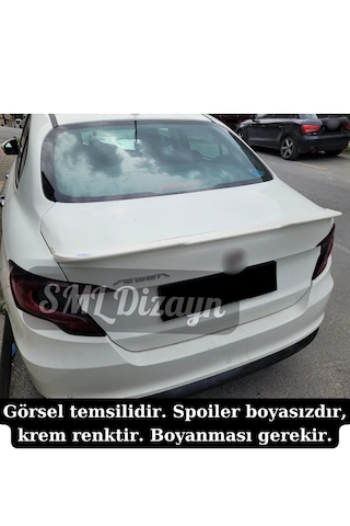 Fiat Egea Spoiler Egea Bagaj Üstü Yarasa Spoiler-spoyler-spoylır