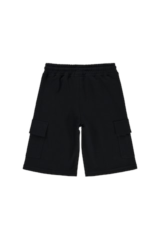 Civil Boys Basic Kargo Cepli 10-13 Yaş Kapri - Siyah