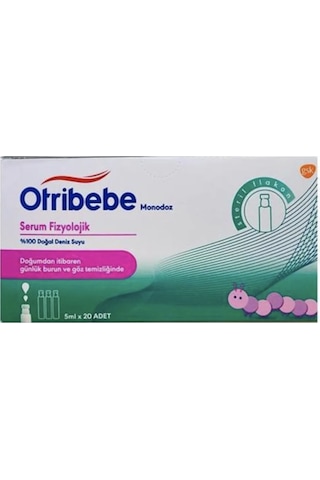 Otribebe Monodoz 5 ML 20'Li Flakon İzotonik Deniz Suyu