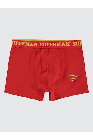 Süperman Erkek Çocuk 3'lü Boxer Set 2-10 Yaş Sarı