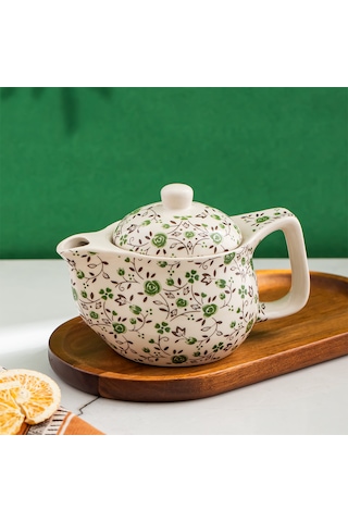 Kosova Dem-132 Isıya Dayanıklı Porselen Demlik 400 Ml Çok Renkli