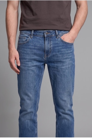Defacto Pedro Slim Fit Normal Bel Dar Paça Jean Pantolon G8528ax26aunm28 Mavi-nm28