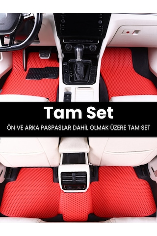 Fiat-freemont- 2011-2016 İçin Eva İç Paspas Takımı Metal Topukluk Dahil