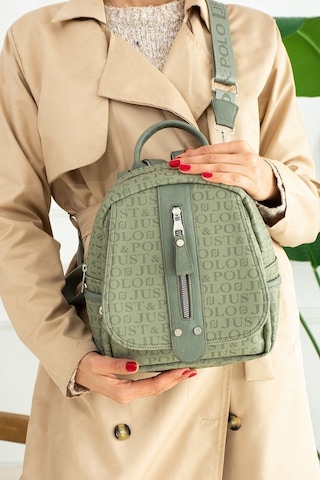 Just Polo Yeni Sezon Kadın Sırt Çantası 2177mh Yeşil