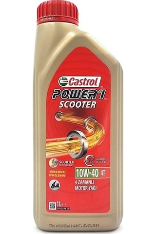 Power 1 Scooter 4t 10w-40 1 L Motosiklet Yağı