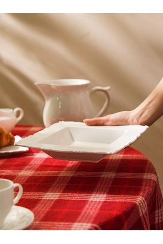 Magistro Kingdom Derin Çorba Kasesi 340 Ml 22x22 Cm 238398058 Beyaz