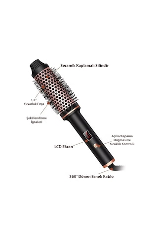 Veryfit WT-157 Lcd Ekran Saç Şekillendirici Tarak