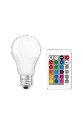 9w Led Rgb Ampul Uzaktan Kumandalı E27 Renkli Aydınlatma Ampulü, Çoklu Renk Modları, Ortam Işığı, Dekoratif Diğer
