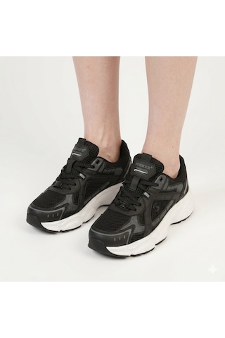 Wickers 3051 Siyah Unisex Sneakers Spor Ayakkabı
