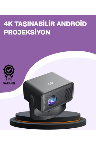 4000 Lümen Parlaklık Değerine Sahip Ev Ve Ofis Projektör-118522